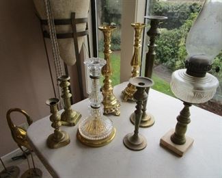 Lots of old brass