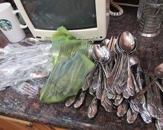 Lots of flatware