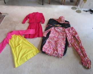3 Pucci 1966 Braniff Airlines Stewardess outfits.