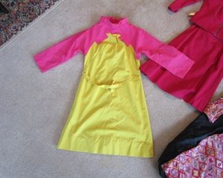 3 Pucci 1966 Braniff Airlines Stewardess outfits.