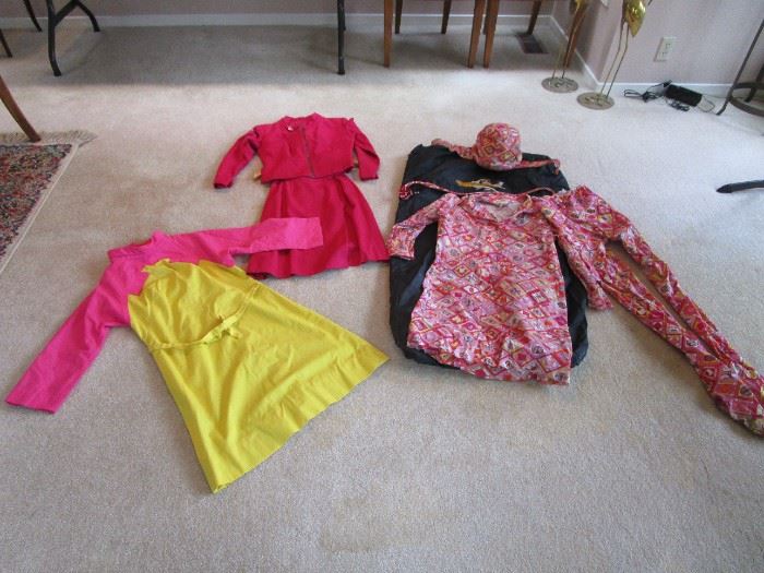 3 Emilio Pucci Stewardess outfits for Braniff Airlines 1966.