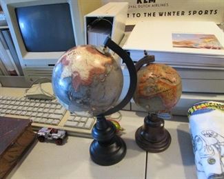Antique small globes
