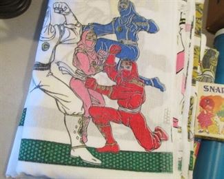 Power Ranger sheets