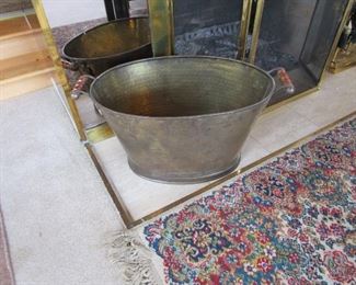 Old copper tub