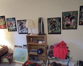 Cool black light art