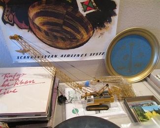 Main room Manitowoc Crane model, World's Fair tray