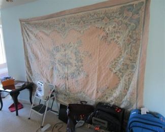 Huge hand woven tapestry