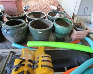 Super nice large ceramic pots