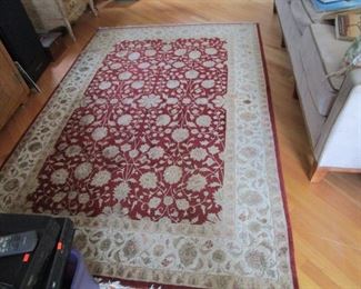 Hand woven Carpet wool vintage