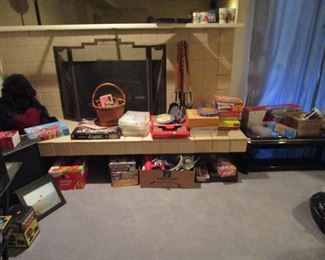 Downstairs family room