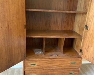 campain style armoir/ dresser