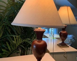 wooden lamp