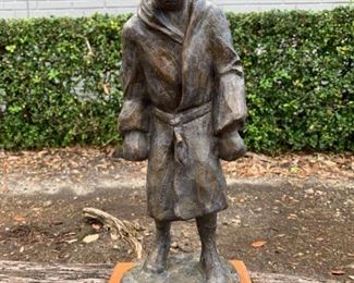 "Vanquished" The Boxer Bronze Sculpture by Bob Burkhart