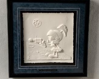 Marvin the Martian "The 24 1/2nd Century" Paper Matched Sculptures by Paul Vought
