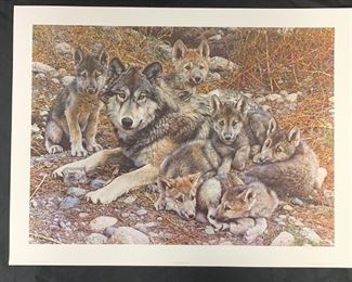 Premier Edition Print Title Den Mother by Carl Brenders with COA