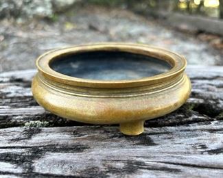 Chinese Bronze Tripod Censer with Xuande Reign Mark