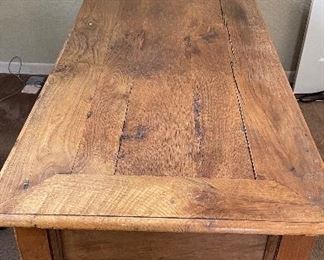 Pierre Deux Hand-Carved Desk with Cabriole Legs. Measures 72” W x 31” D x 30” H. Photo 3 of 5. 