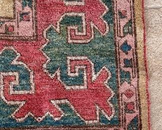 Vintage Khotan Rug. Measures 9' 9" x 6' 7". Photo 2 of 3. 