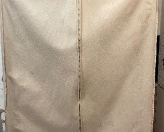 Garment Rack with Zip-Front Canvas Cover. 