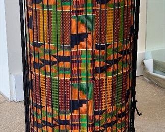 Talking Drum. Measures 20” D. Photo 1 of 2. 