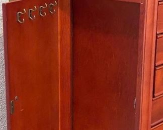 Mele & Co Jewelry Storage Chest. Measures 41” H x 12” D. Photo 2 of 2. 