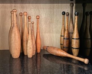 Antique Juggling Pins. Photo 1 of 2. 