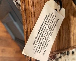 Taxidermy Crow. Photo 2 of 2. 