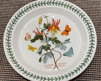Set of 7 Botanic Garden Portmeirion Salad Plates. 