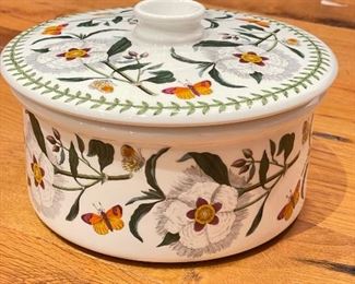 Botanic Garden Portmeirion Round Covered Casserole.