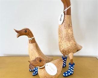 Set of 3 The Duck Company Ducks. Photo 1 of 2. 