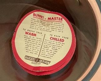 Copper Buffet Master Steam Table with Faux Tortoise Handles. Photo 3 of 3. 