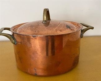 Revereware Covered Copper Saucepan. 