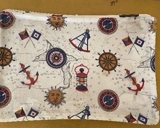 Plastic Nautical Tray.