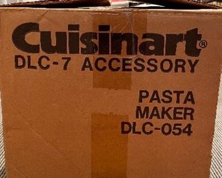 Cuisinart Pasta Maker.