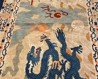 Vintage Peking Rug. Measures 5' x 8' 8". Photo 1 of 3. 