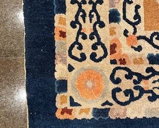 Vintage Peking Rug. Measures 5' x 8' 8". Photo 2 of 3. 