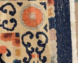 Vintage Peking Rug. Measures 5' x 8' 8". Photo 3 of 3. 