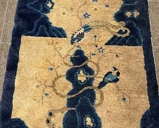 Vintage Persian Rug. Measures 2' 7" x 4'10".  Photo 1 of 2.