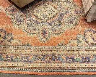 Vintage Persian Rug, Measures 6' x 9' 4". Photo 1 of 2. 