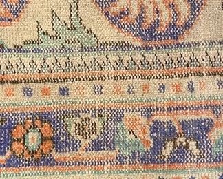 Vintage Persian Rug, Measures 6' x 9' 4". Photo 2 of 2. 