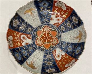 Set of 6 Antique Japanese Imari Plates. Each Measures 8.75” D.  Photo 1 of 2. 