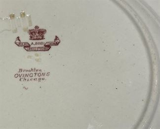 Ironstone Imari Plate. Measures 9.75” D. Photo 2 of 2. 