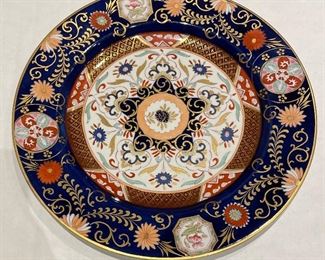 Ironstone Imari Plate. Measures 9.75” D. Photo 1 of 2. 