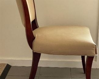 Pair of 2 Mahogany Baker Furniture Side Chairs. Each Measures 22" W x 20" D with 19" Seat Height. Photo 3 of 4. 