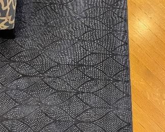 Blue Area Rug. Measures 5’ x 7’. Photo 2 of 2. 