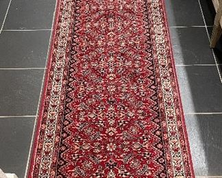 Persian-Style Red Runner. 