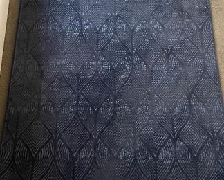 Blue Area Rug. Measures 5’ x 7’. Photo 1 of 2. 