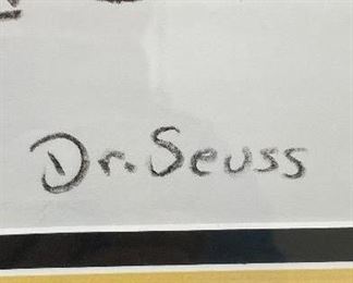 Dr. Seuss Original Artwork. Measures 7.5" x 10" Unframed. Photo 2 of 2. 