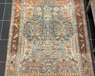 Persian, Malayer, Rug. Measures 4' 11" x 3' 6”. Photo 1 of 3.