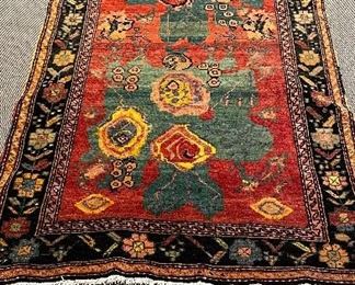 Persian, Malayer, Runner. Measures 9’ 4” x 4’ 1”. Photo 1 of 3. 